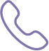 Purple telephone icon representing contact information for DreamMaker Bath & Kitchen in Colorado Springs.