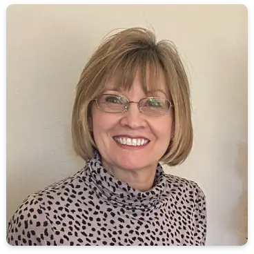Patty Bellingham, the office manager at DreamMaker Bath & Kitchen in Colorado Springs, smiles warmly