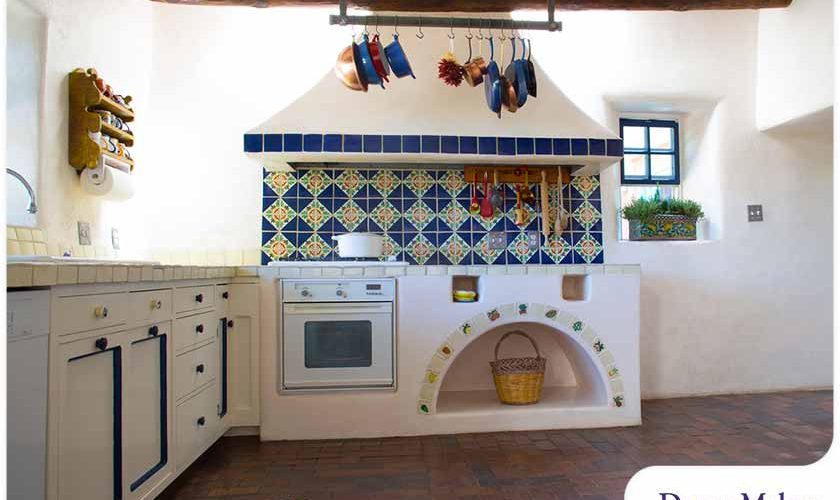 How To Make Over Your Kitchen In A Hot Mexican Style  Mexican style  kitchens, Mexican kitchen decor, Spanish style kitchen