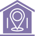 House icon with a location marker, representing DreamMaker Bath & Kitchen’s local expertise in Schaumburg