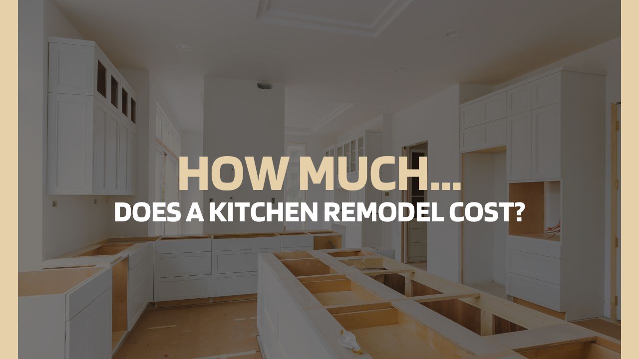 how much does a kitchen remodel cost in the Woodlands TX blog cover image